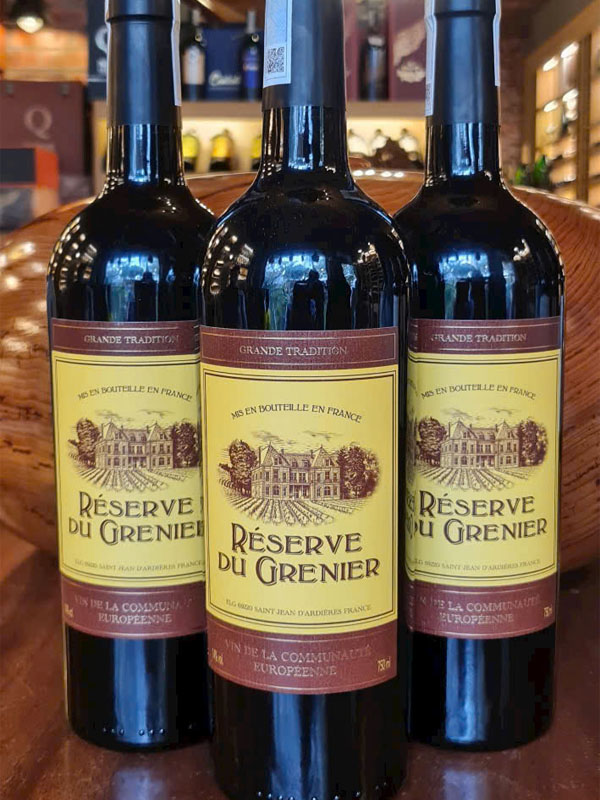 rượu vang reserve du grenier rượu vang reserve du grenier