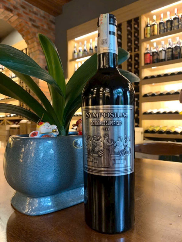rượu vang symposium bordeaux superieur