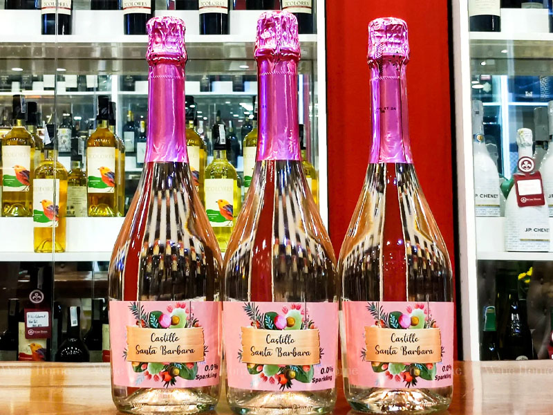 rượu vang tây ban nha castillo santa barbara
