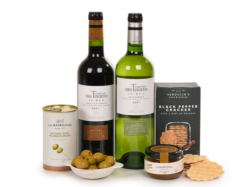 rượu vang trắng château des tourtes duo