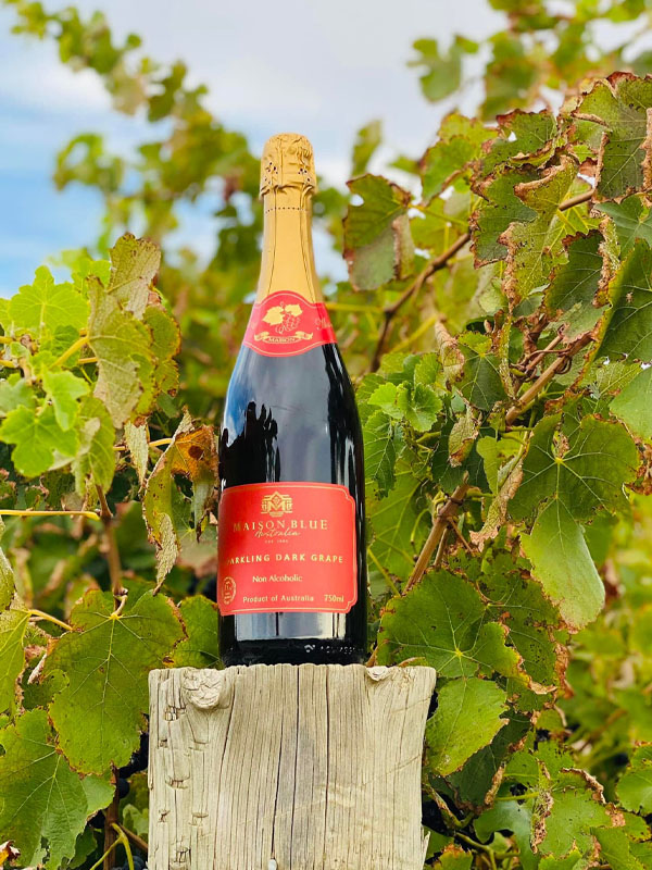 rượu vang không cồn úc sparkling dark grape