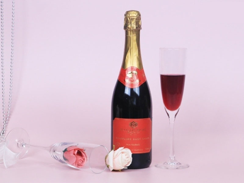 rượu vang không cồn úc sparkling dark grape