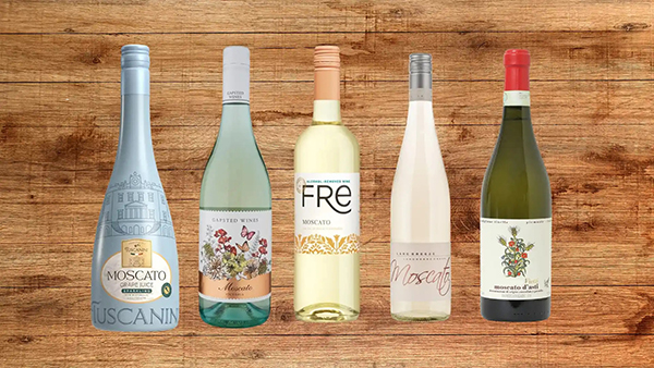 top 10 chai vang moscato giá rẻ dưới 200k