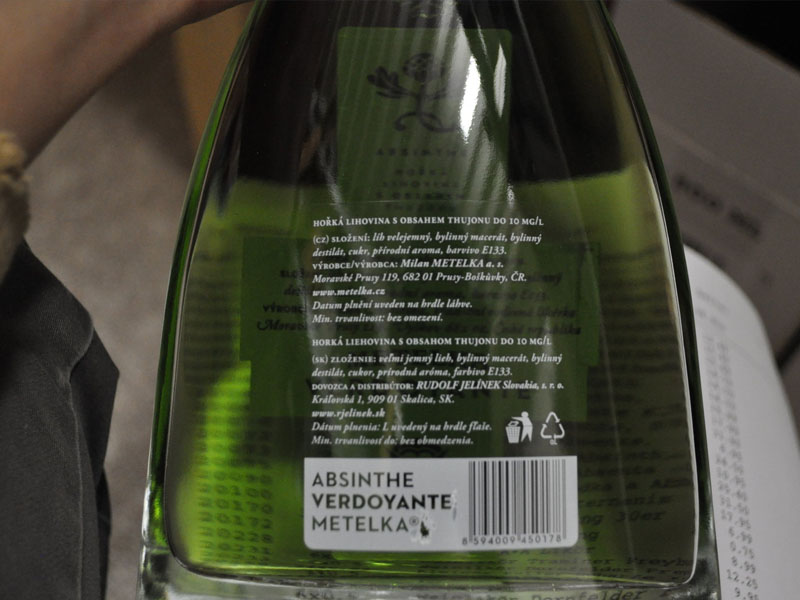 absinthe metelka verdoyante