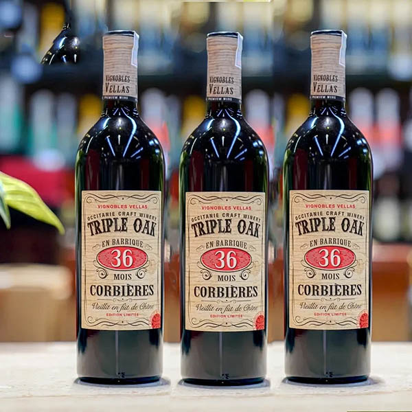 bí mật rượu vang triple oak corbières 36 tháng tuổi - bạn đã biết?