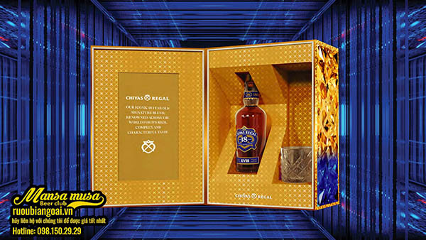 chivas regal 18 gold signature hộp quà tết 2026