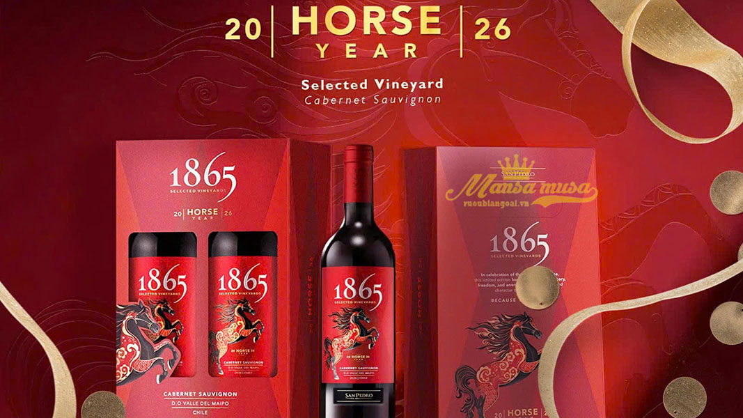 chọn rượu vang 1865 đỏ chile biếu tết 2026 chuẩn vị