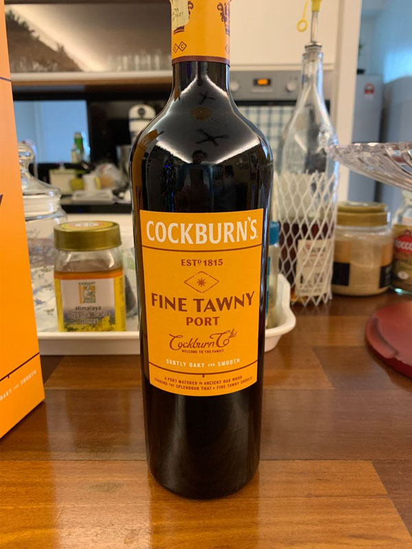 cockburn's fine tawny port