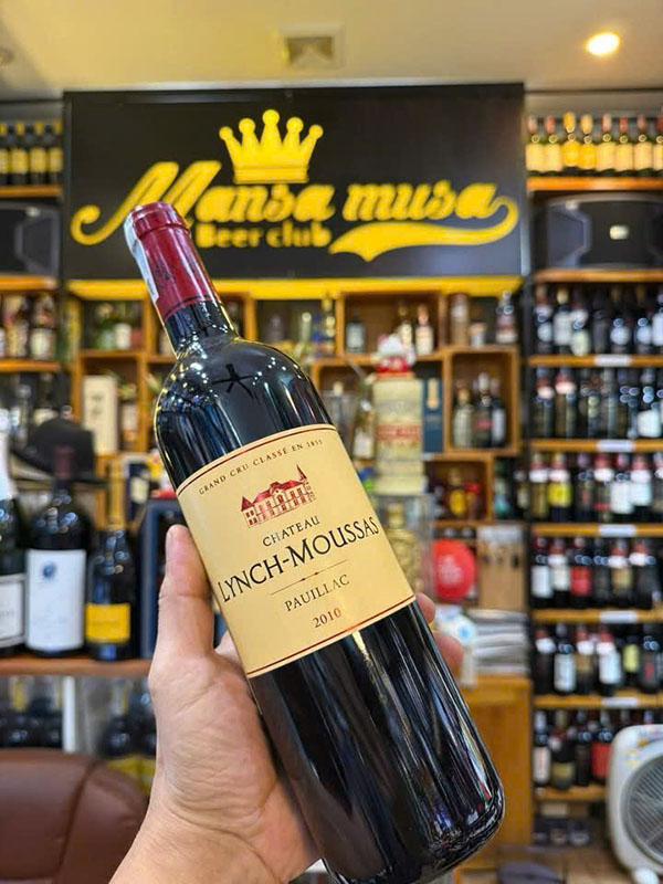 giá rượu château lynch moussas 2010: có đáng đầu tư không?
