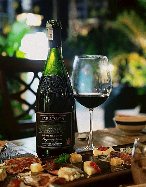 kết hợp thực phẩm với tarapaca 150th tuyệt hảo