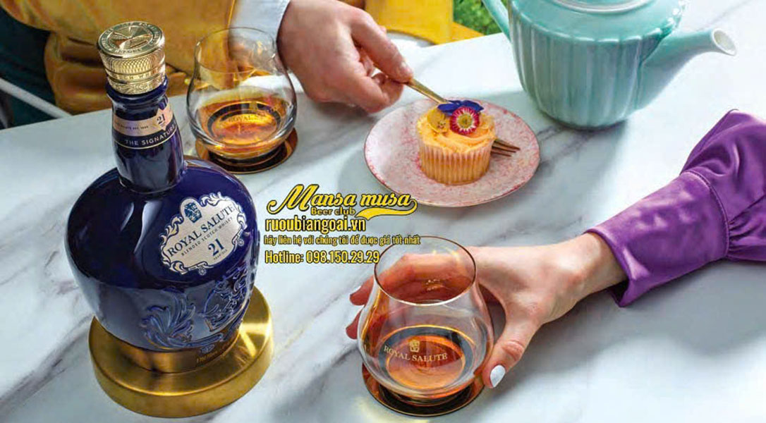 khám phá royal salute 21 signature blend tết 2026