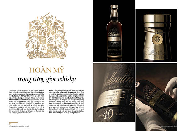 rượu ballantine's 40 năm