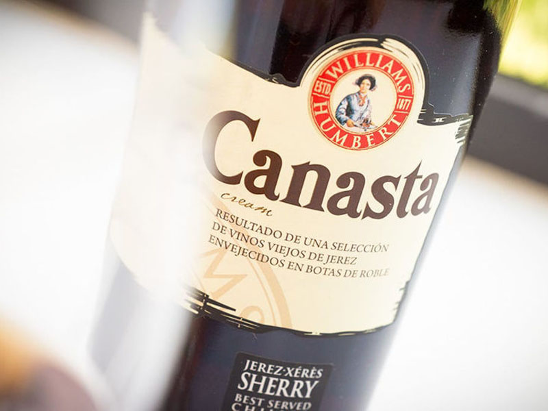 rượu canasta cream sherry jerez - palomino, pedro ximénez, sherry