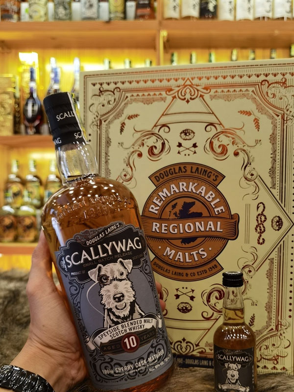 rượu douglas laing - scallywag 10yo blended malt scotch whisky