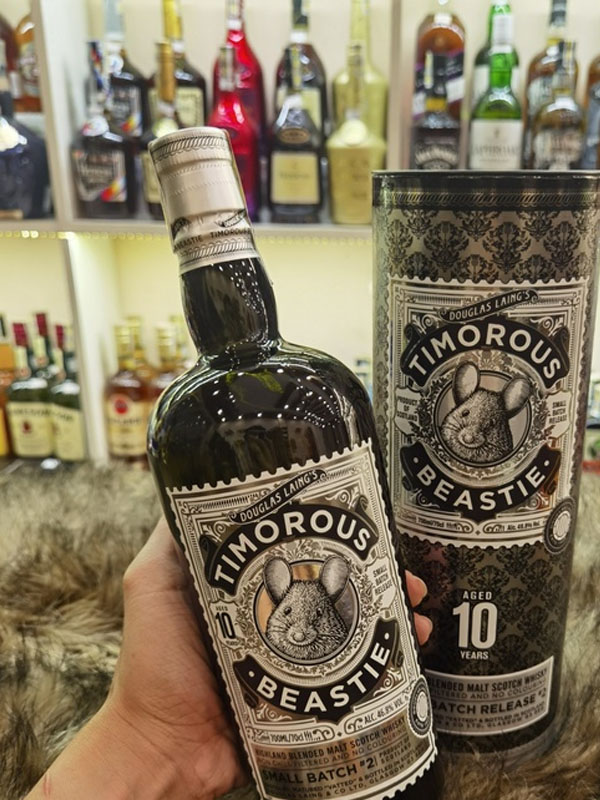 rượu douglas laing. - timorous beastie 10yo highland blended malt scotch whisky
