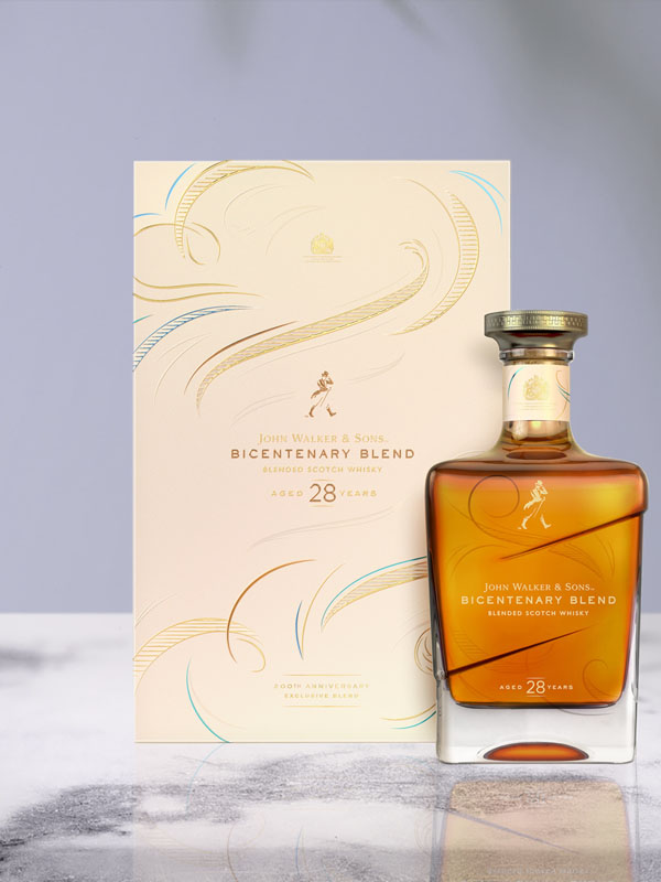 rượu johnnie walker bicentenary blend 28 hộp quà tết 2026
