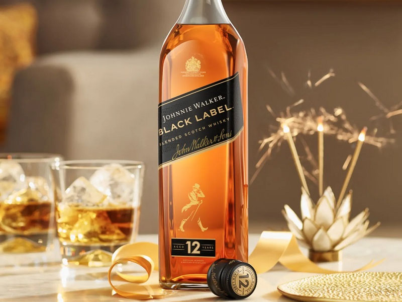 rượu johnnie walker black label 12 hộp quà tết 2026