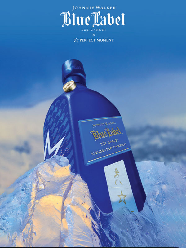 rượu johnnie walker blue label ice chalet hộp quà tết 2026
