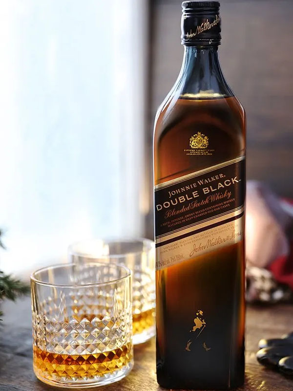 rượu johnnie walker double black hộp quà tết 2026