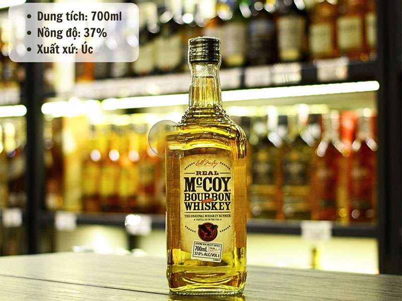 rượu real mccoy bourbon whiskey