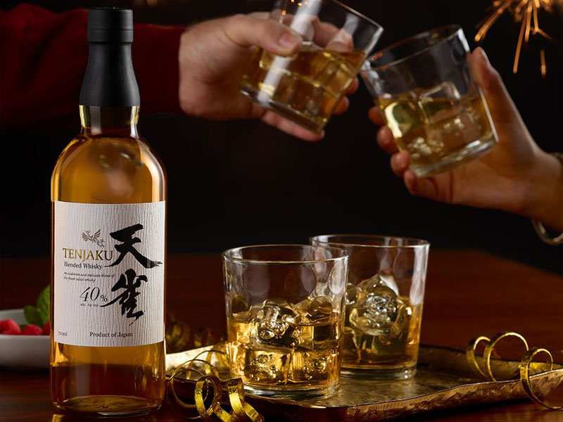 rượu tenjaku whisky hộp quà tết 2026