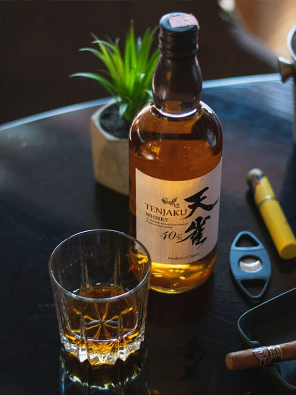 rượu tenjaku whisky hộp quà tết 2026