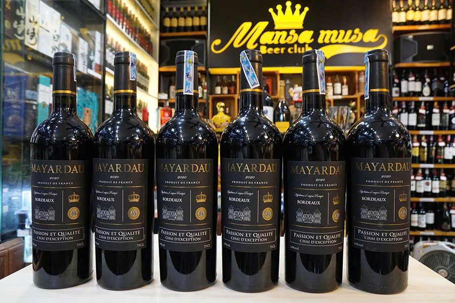 rượu vang mayardau loại nào ngon nhất hiện nay?