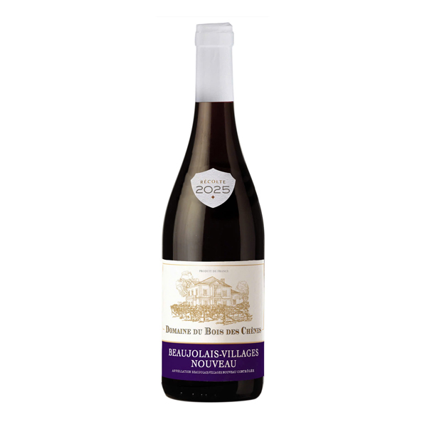 rượu vang tươi domaine du bois des chenes beaujolais-villages nouveau 2025