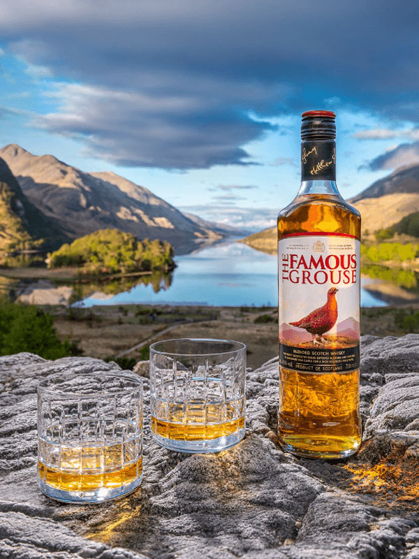 rượu whisky famous grouse 1l