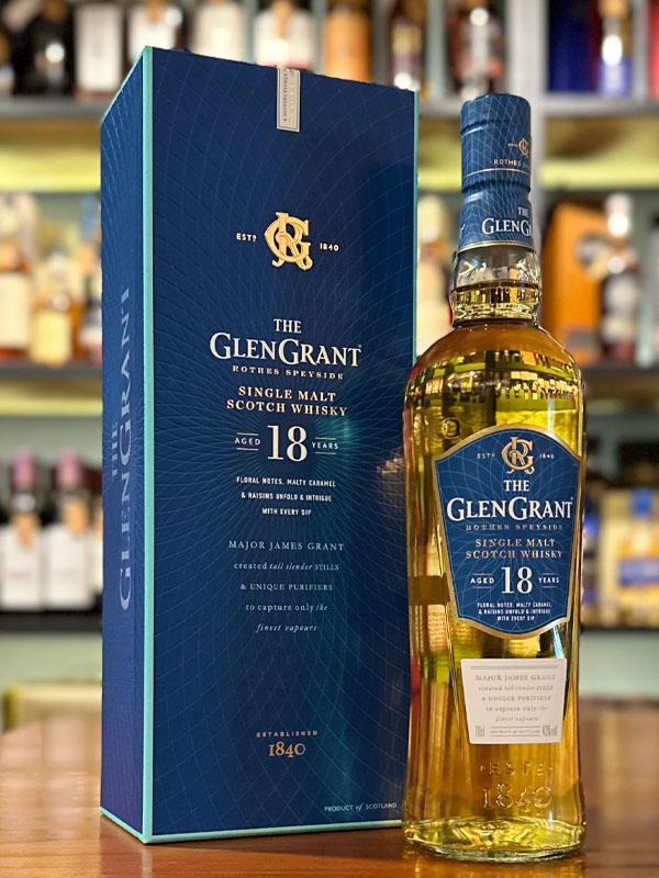 rượu whisky glen grant 18 năm