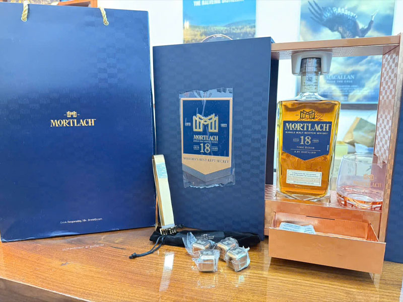 rượu whisky mortlach 18 hộp quà tết 2026