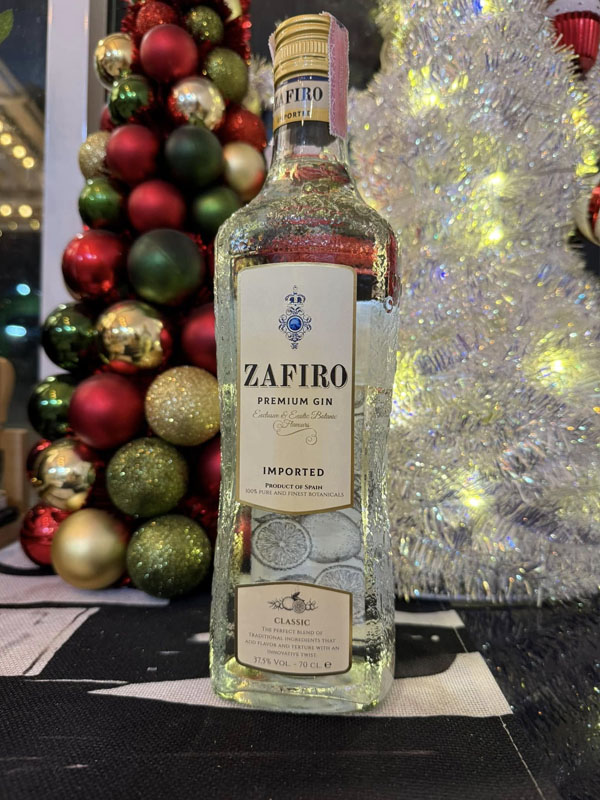 rượu zafiro premium classic gin