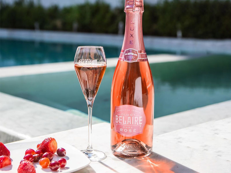 vang belaire luxe rose