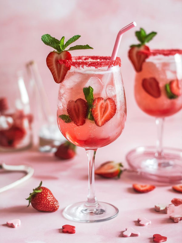 vang belaire luxe rose