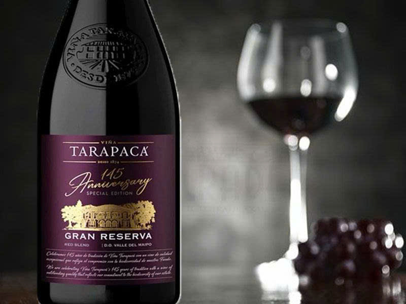 bí mật hương vị tarapaca gran reserva 145th edition