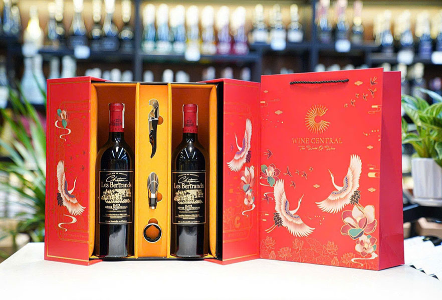 bí quyết chọn rượu vang làm quà tết chuẩn sang