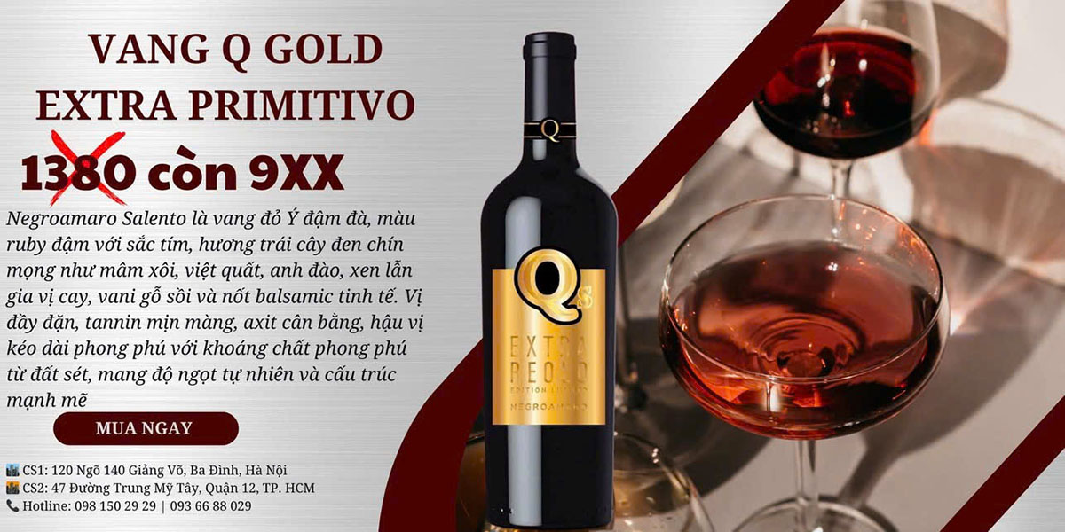 giá rượu vang tết 2026: tổng hợp các phân khúc