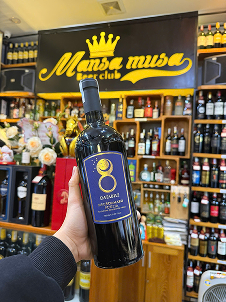 mua rượu vang ý 8 databile negroamaro chính hãng ở đâu?