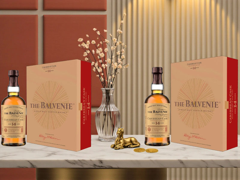 rượu balvenie 14 hộp quà tết 2026