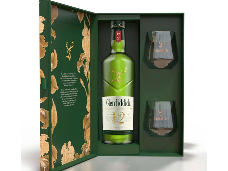 rượu glenfiddich 12 xanh hộp quà tết 2026