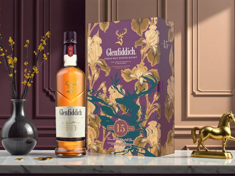 rượu glenfiddich 15 hộp quà tết 2026