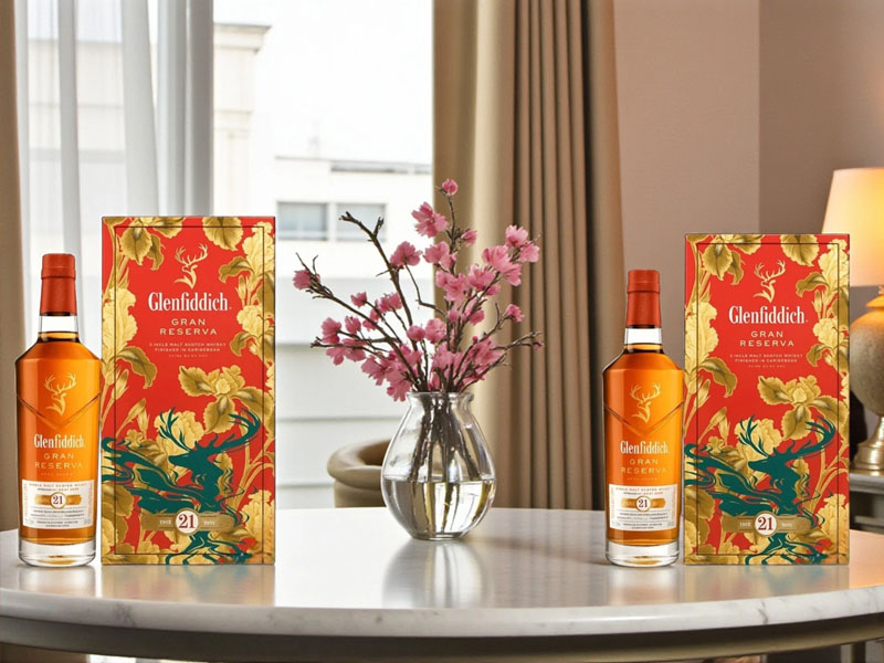rượu glenfiddich 21 hộp quà tết 2026