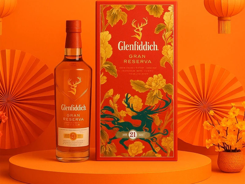 rượu glenfiddich 21 hộp quà tết 2026