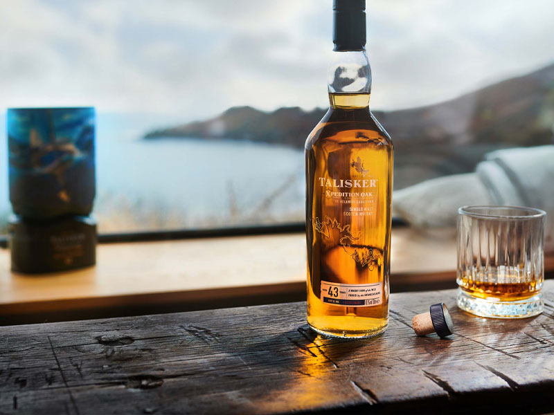 rượu talisker 43 y.o xpedition oak hộp quà tết 2026