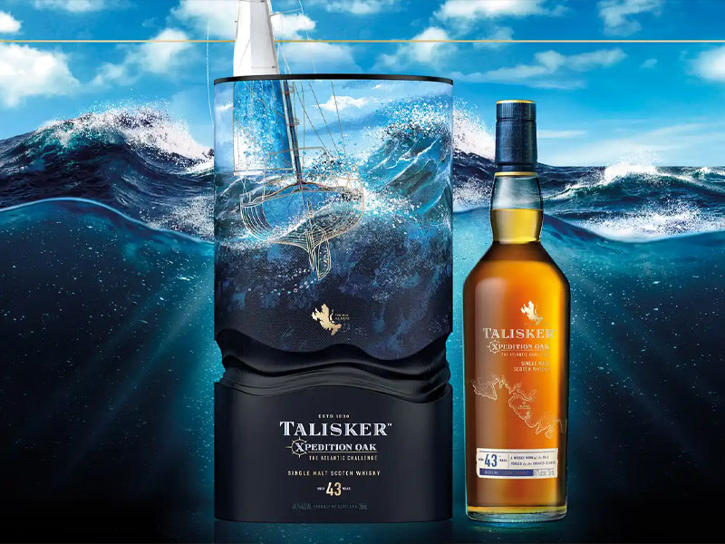 rượu talisker 43 y.o xpedition oak hộp quà tết 2026
