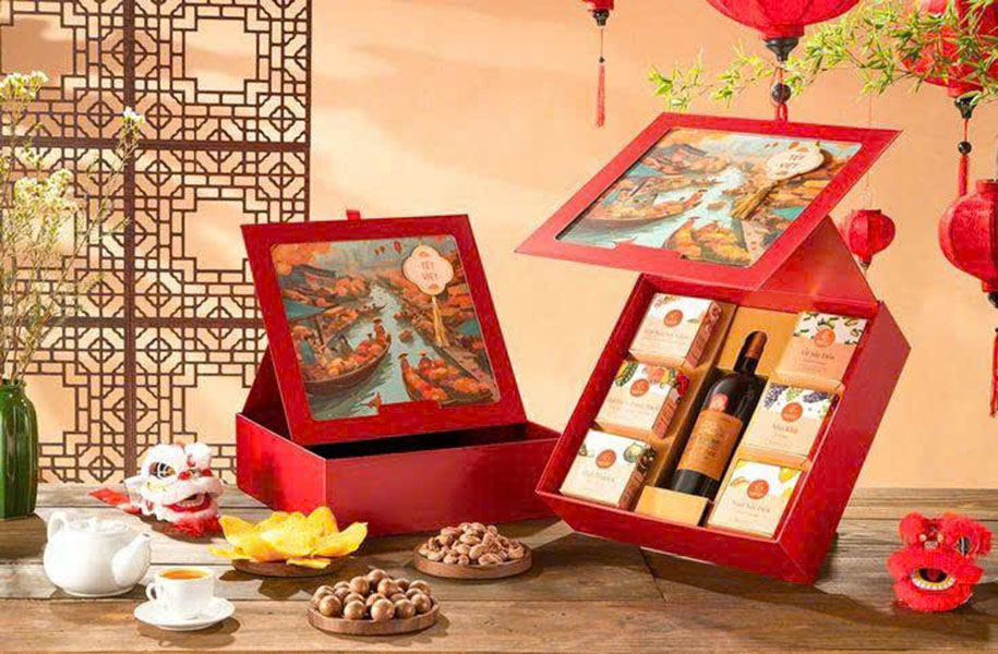 rượu vang tết 2026: lựa chọn tinh hoa quà biếu