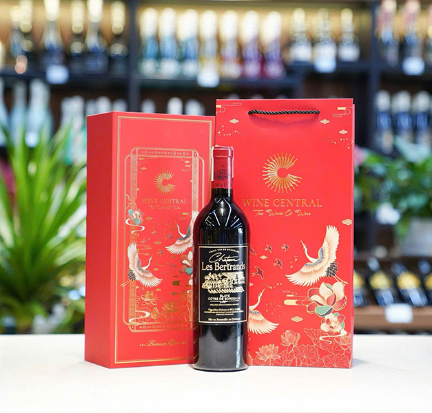 set quà tết rượu vang độc đáo: giá phải chăng