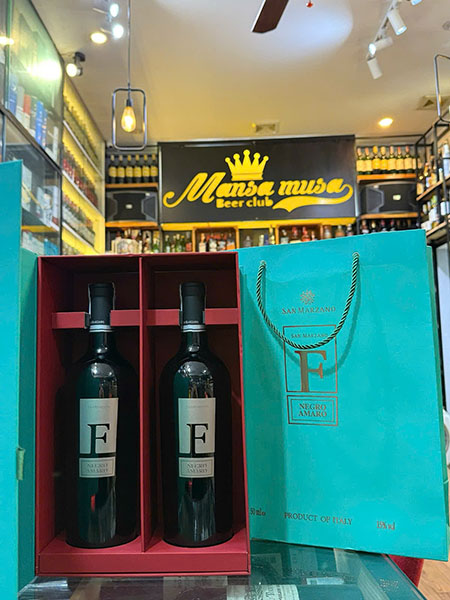 set quà tết rượu vang độc đáo với chi phí tối ưu