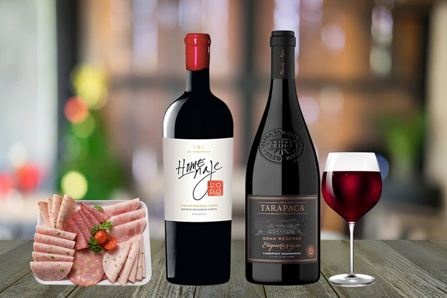 so sánh tarapaca etiqueta negra với các vang chile khác