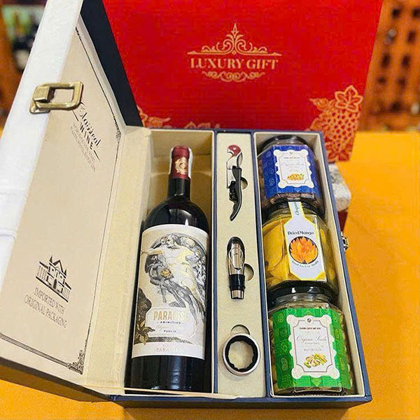 top 10 hộp quà rượu vang tết 2026 đẳng cấp nhất